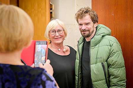 Petr Buchta, autogramiáda po představení Kaktusový květ, foto: Pavel Kohout