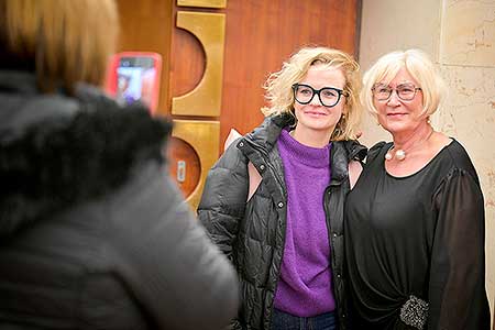 Kristýna Kociánová, autogramiáda po představení Kaktusový květ, foto: Pavel Kohout