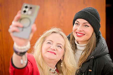 Vítězslava Karolová, autogramiáda po představení Kaktusový květ, foto: Pavel Kohout