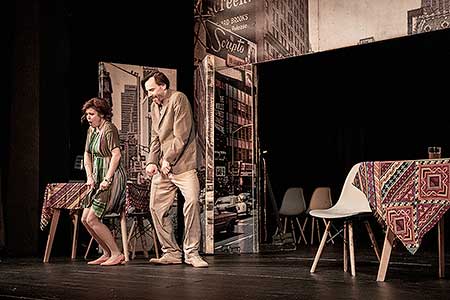 Betka Stanková, Václav Jiráček v komedii Kaktusový květ